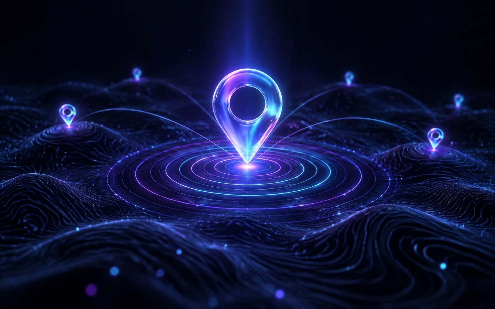 Local SEO & Google Business Profile — abstract illustration